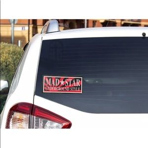 Mad star gyaru jdm Kurogyaru car decal